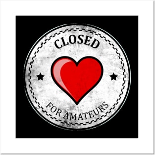 Closed heart Posters and Art